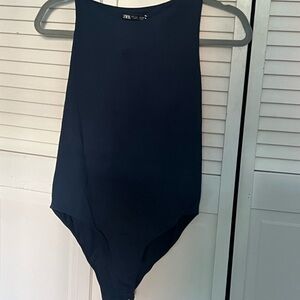 Zara Blue Zodiac Bodysuit